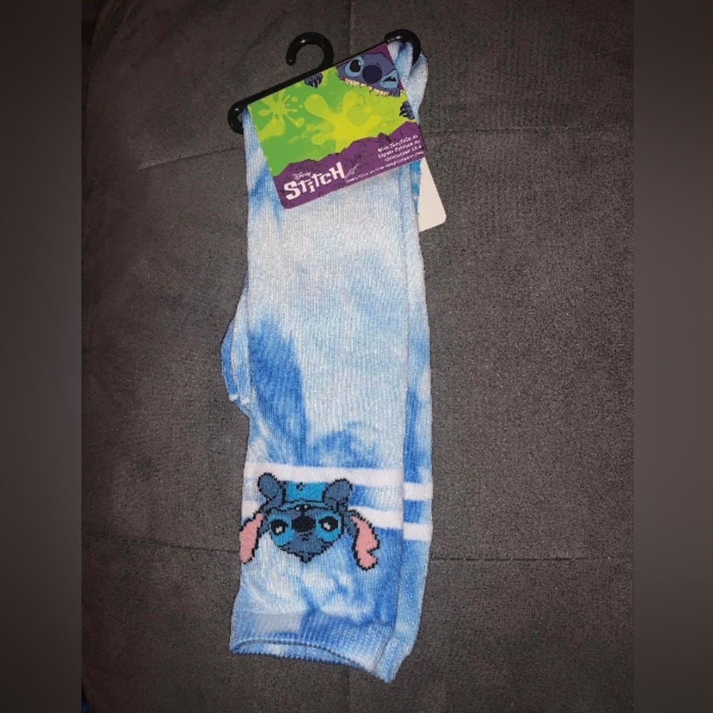 Kid Disney Stitch Crew Sock 10-4